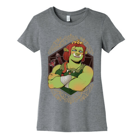 DnD Princesses: Fiona Orc Womens T-Shirt