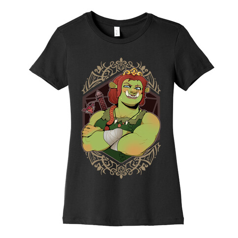 DnD Princesses: Fiona Orc Womens T-Shirt