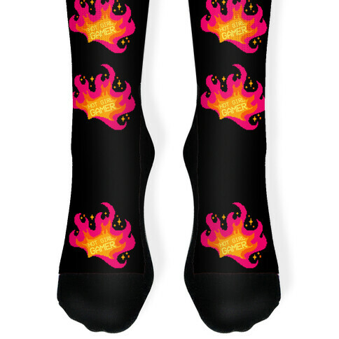 Hot Girl Gamer Sock