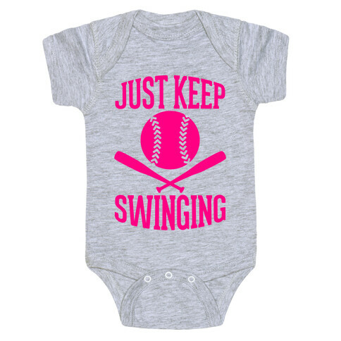 Just Keep Swinging Baby One-Piece
