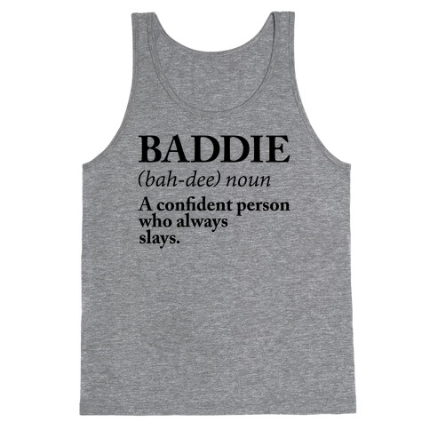 Baddie Definition Tank Top