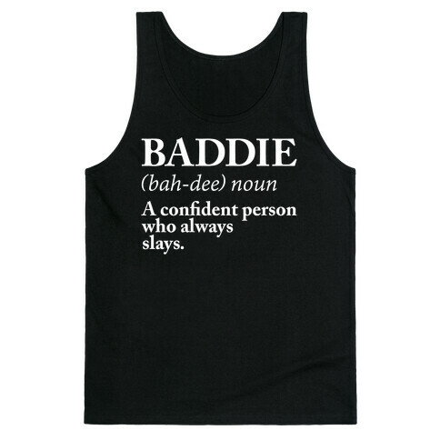 Baddie Definition Tank Top