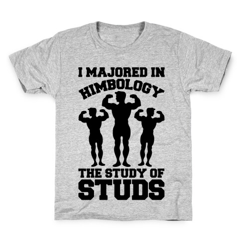 I Majored In Himbology  Kids T-Shirt