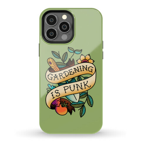 Gardening Is Punk Phone Case