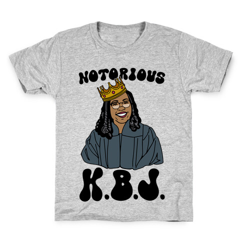 Notorious KBJ Ketanji Brown Jackson  Kids T-Shirt