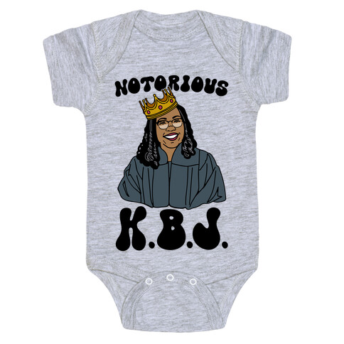 Notorious KBJ Ketanji Brown Jackson  Baby One-Piece