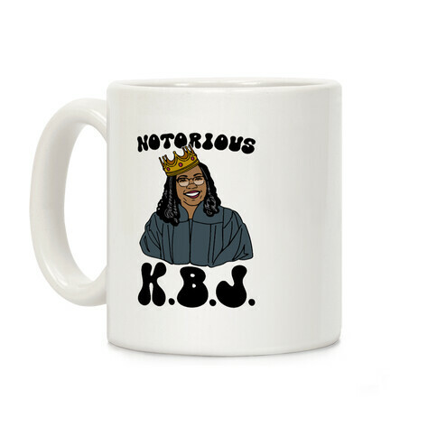 Notorious KBJ Ketanji Brown Jackson  Coffee Mug