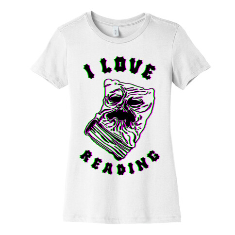 I Love Reading (The Necronomicon) Womens T-Shirt