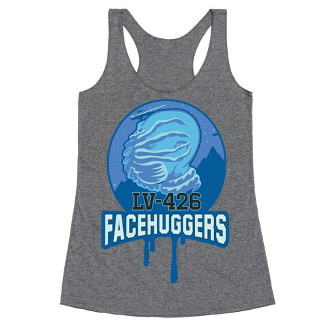 LV-426 Facehuggers Varsity Team Racerback Tank Top