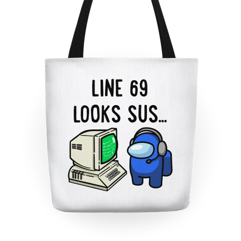 Sus Programmer Parody Tote