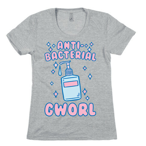 Antibacterial Gworl Parody Womens T-Shirt