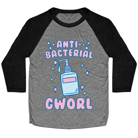 Antibacterial Gworl Parody Baseball Tee