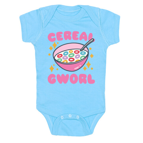 Cereal Gworl Parody Baby One-Piece