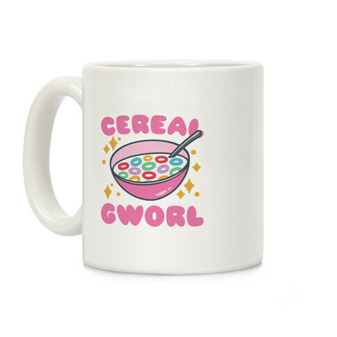 Cereal Gworl Parody Coffee Mug