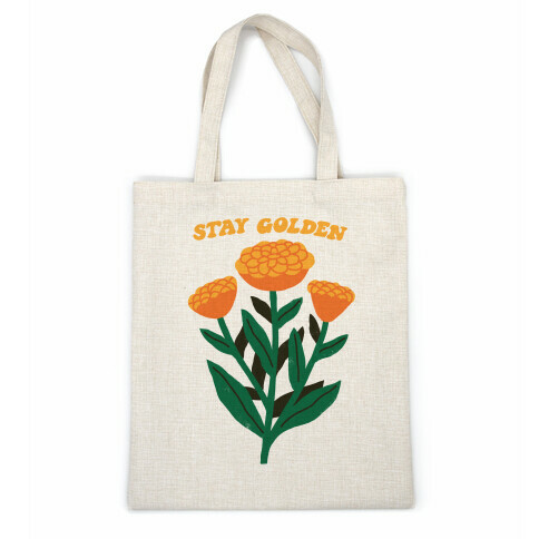 Stay Golden Marigolds Casual Tote
