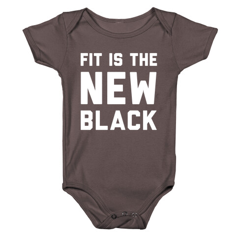 Fit Is The New Black Baby One-Piece