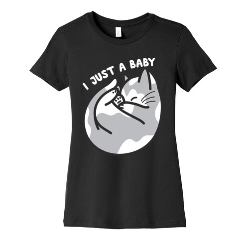 I Just A Baby Kitten Womens T-Shirt