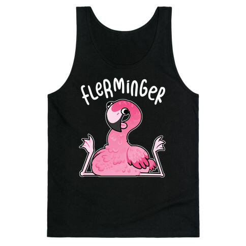 Derpy Flamingo Flerminger Tank Top