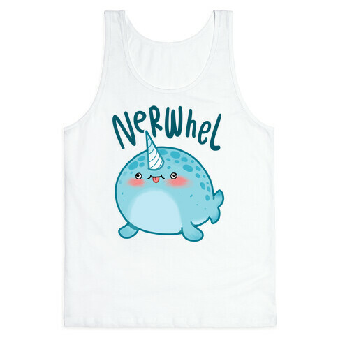 Derpy Narwhal Nerwhel Tank Top