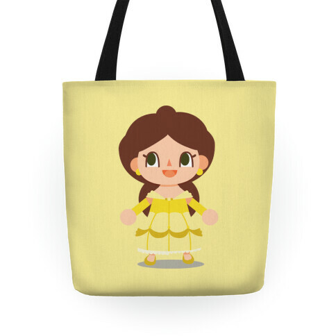 Princess Crossing Belle Parody Ball Gown Tote