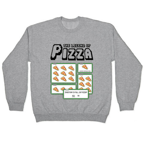 Pixel Pizza Inventory Pullover