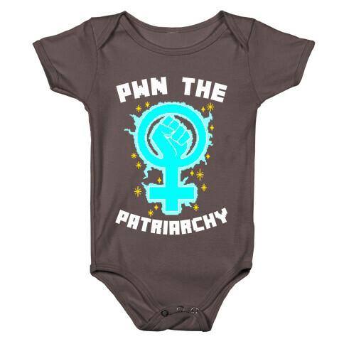 PWN The Patriarchy Baby One-Piece