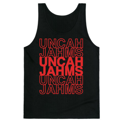 Uncah Jahms Uncut Gems Parody Tank Top