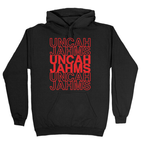 Uncah Jahms Uncut Gems Parody Hooded Sweatshirt