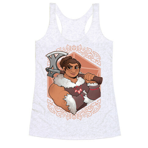 DnD Princesses: Luisa Barbarian Racerback Tank Top