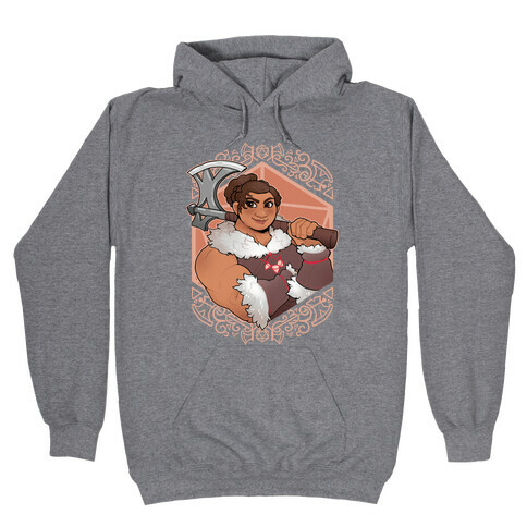 DnD Princesses: Luisa Barbarian Hooded Sweatshirt