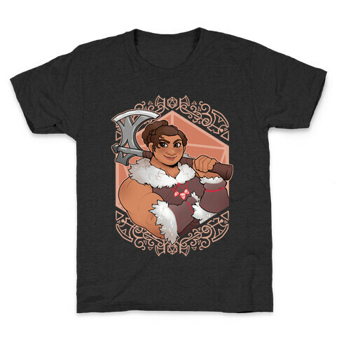 DnD Princesses: Luisa Barbarian Kids T-Shirt