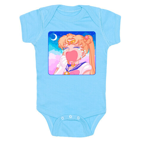 Crying Usagi Sky Baby One-Piece