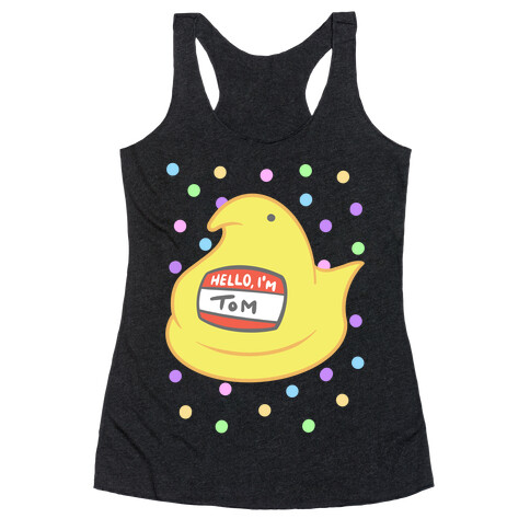 Peeping Tom Parody Racerback Tank Top