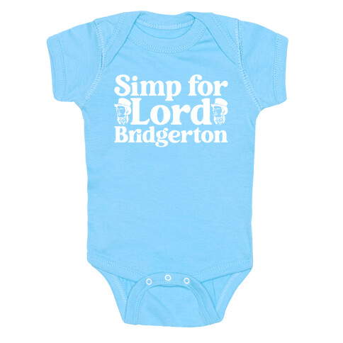 Simp For Lord Bridgerton Parody Baby One-Piece