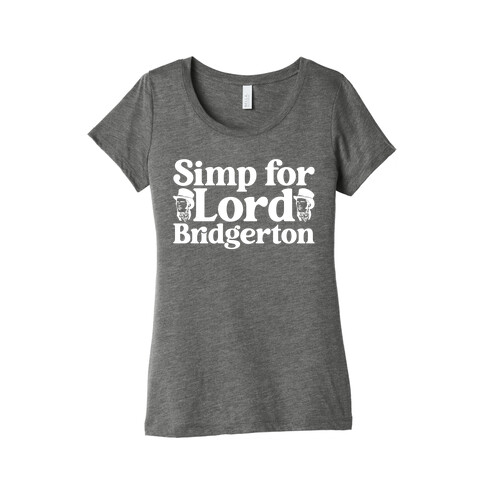 Simp For Lord Bridgerton Parody Womens T-Shirt