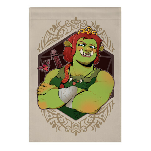 DnD Princesses: Fiona Orc Garden Flag