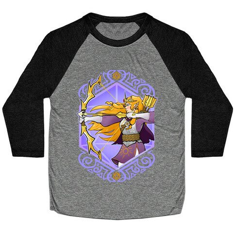 DnD Princesses: Zelda Archer Baseball Tee