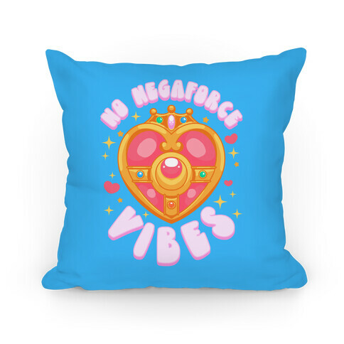 No Negaforce Vibes Pillow