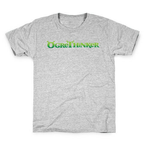 Ogre Thinker Kids T-Shirt