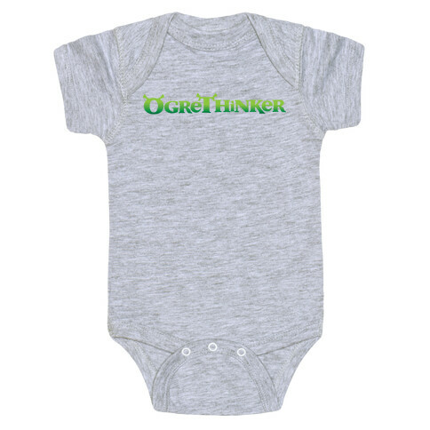 Ogre Thinker Baby One-Piece