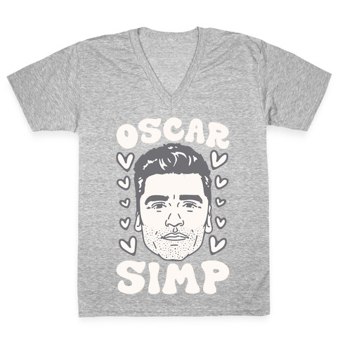 Oscar Simp Parody V-Neck Tee Shirt