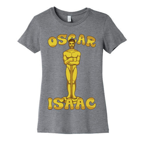 Oscar Isaac Award Parody Womens T-Shirt