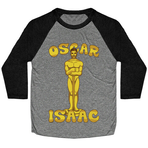 Oscar Isaac Award Parody Baseball Tee