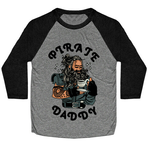 Pirate Daddy Baseball Tee