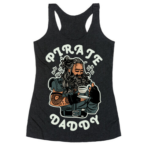 Pirate Daddy Racerback Tank Top