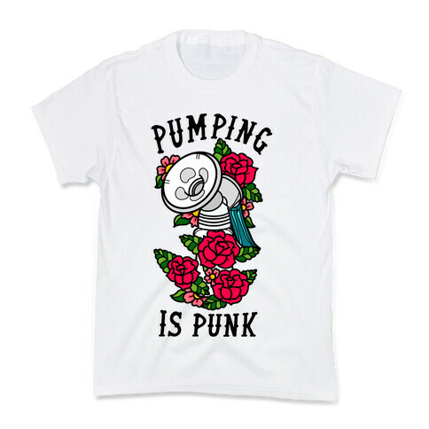 Pumping Is Punk Kids T-Shirt