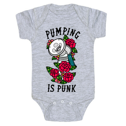 Pumping Is Punk Baby One-Piece