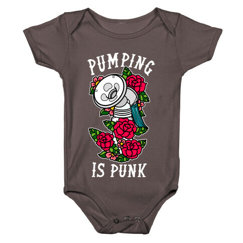 Pumping Is Punk Baby One-Piece