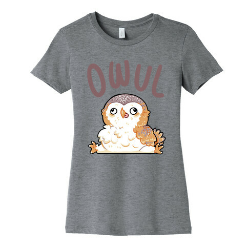 Derpy Owl Owul Womens T-Shirt