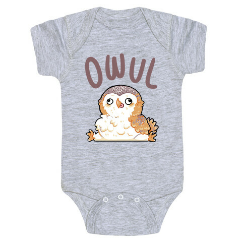 Derpy Owl Owul Baby One-Piece